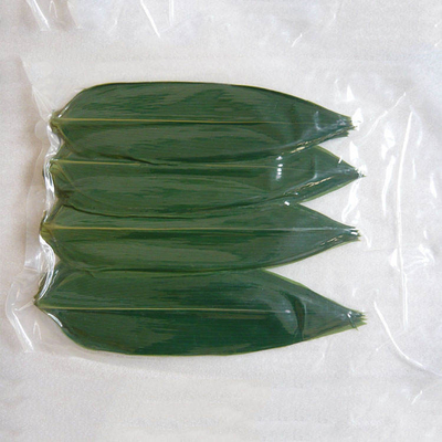 تزئین سوشی Sashimi تازه بامبو برگ Zongye 7.5cm
