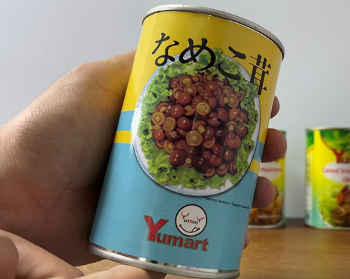 400 گرم قارچ Nameko قارچ کنسرو شده طبیعی تازه