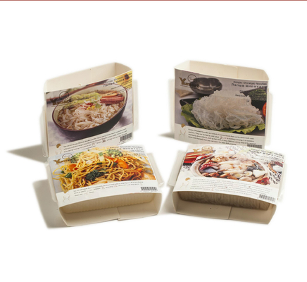 آشپزی کم کربوهیدرات Shirataki Konjac Noodle کم شکر نیمه شفاف