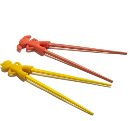 چوب دستی های یکبار مصرف بامبو OEM 18.5cm 20.5cm Twins Cut Top