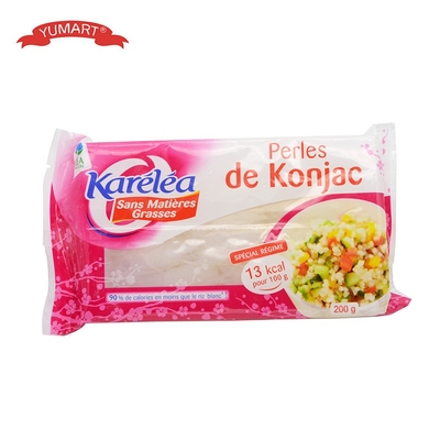 آشپزی کم کربوهیدرات Shirataki Konjac Noodle کم شکر نیمه شفاف