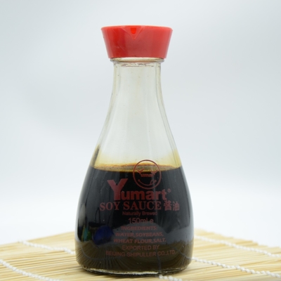 بسته بندی خرده فروشی HACCP ISO سس سویا تیره سبک چینی 150 میلی لیتری