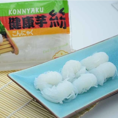 Noodles ماکارونی بدون گلوتن OEM Konjac Noodles کم چرب شیراتاکی فیبر جو دوسر