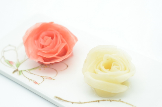 برش خورده ژاپنی 1 کیلوگرمی ترشی سوشی زنجبیل صورتی و سفید